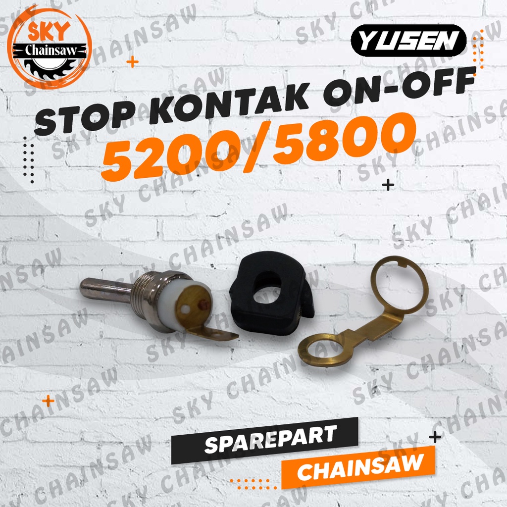 Jual Stop Kontak Saklar Switch On Off Sparepart Chainsaw Senso Sinso