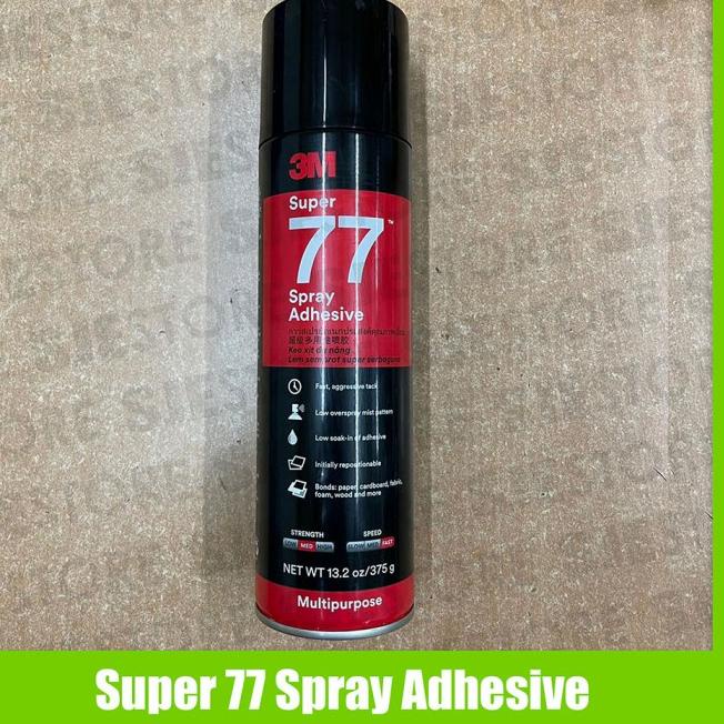Jual 3M Super 77 Lem Semprot Serbaguna Spray Adhesive | Shopee Indonesia