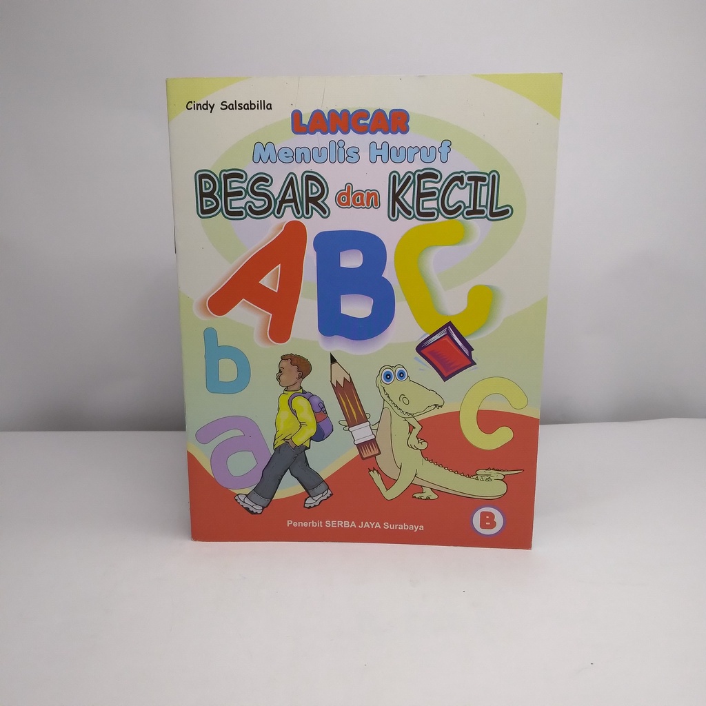 Jual BUKU LANCAR MENULIS HURUF BESAR DAN KECIL B | Shopee Indonesia