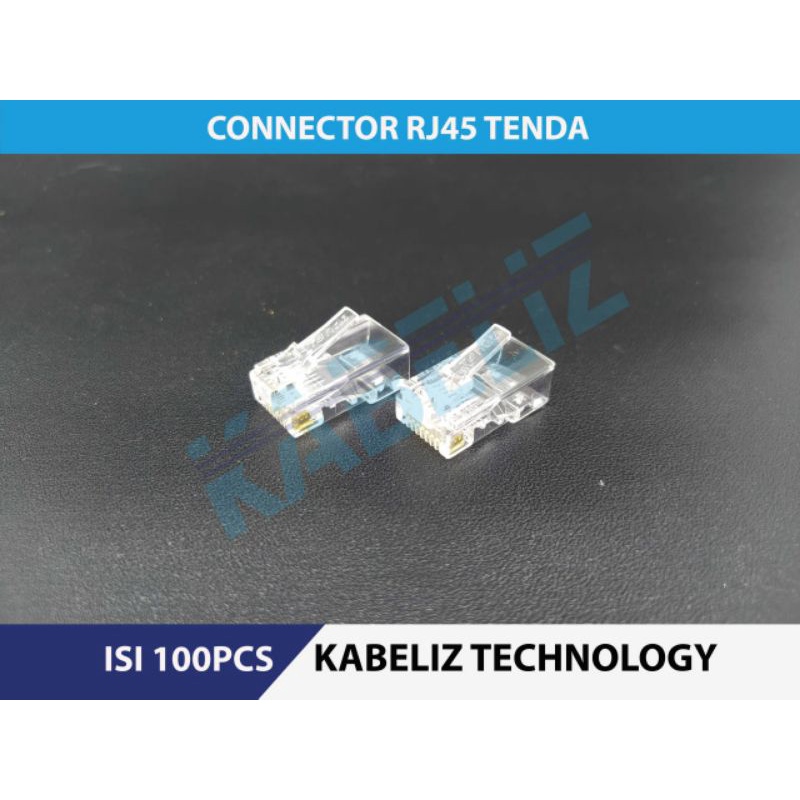 Jual KONEKTOR RJ45 MERK TENDA CONNECTOR RJ45 | Shopee Indonesia