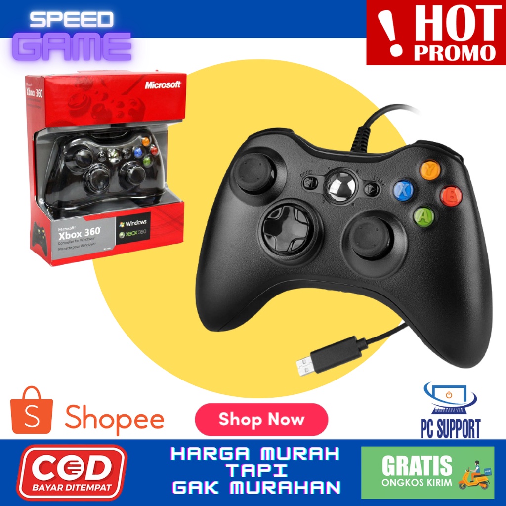 Jual Stik Stick gamepad JOYSTIK Xbox 360 kabel WIRED Stick stik xbox