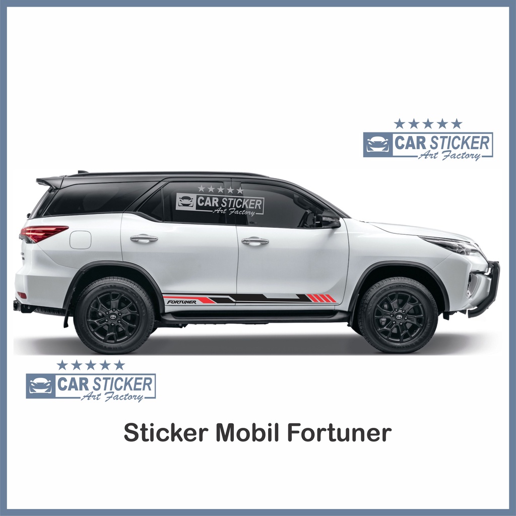 Jual For Sticker Striping Fortuner Sticker Mobil Fortuner Gr Sticker Gr Sport Sticker Fortuner