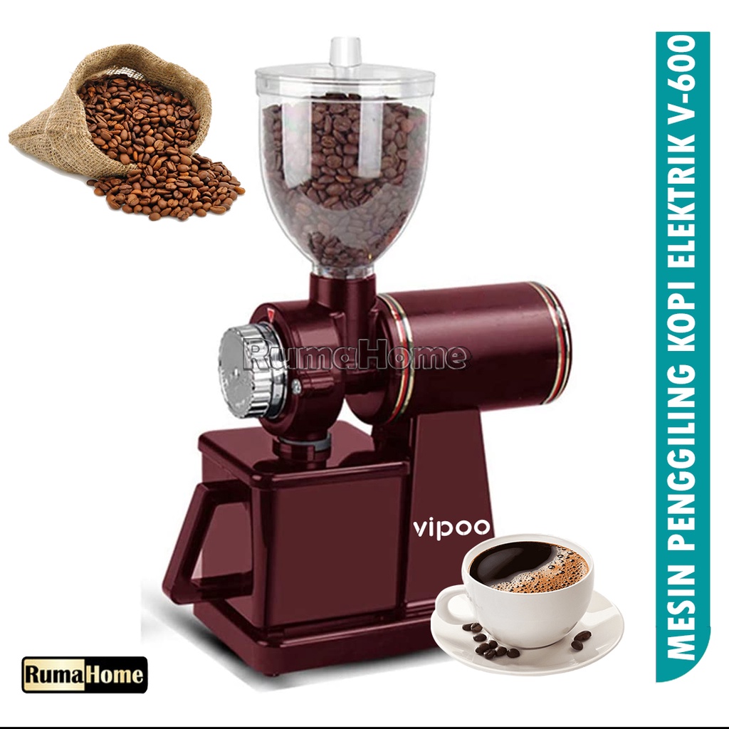 Jual Mesin Giling penggiling biji kopi Listrik N600 / Electric Coffee