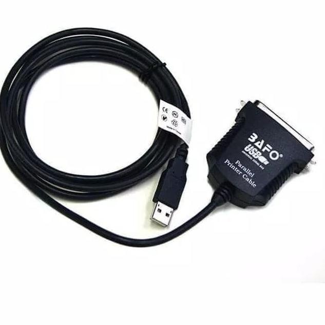 Jual Kabel Usb To Paralel BAFO Original (Usb to LPT Printer) Shopee