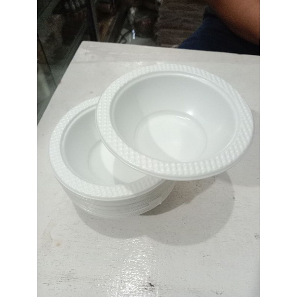 Jual Mangkok Plastik Putih Susu Plastik Mangkok Besar Plastik Mangkok