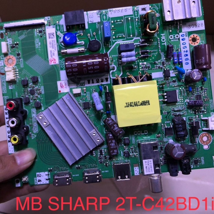 Jual MB - MOTHERBOARD - MAINBOARD - MESIN TV SHARP 2T C42BD 2T-C42BDI 1 ...