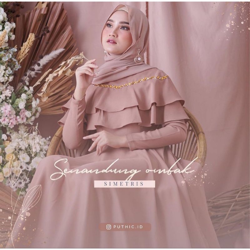 Jual [NEW] GAUN SENANDUNG OMBAK BY PUTHIC ORYGINAL | Shopee Indonesia