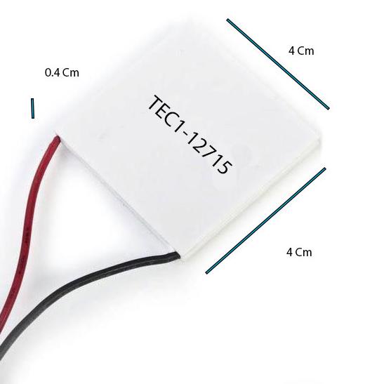 Jual TEC1-12715 Peltier Thermoelectric TEC 12V 15A TEC1 12715 Pendingin ...