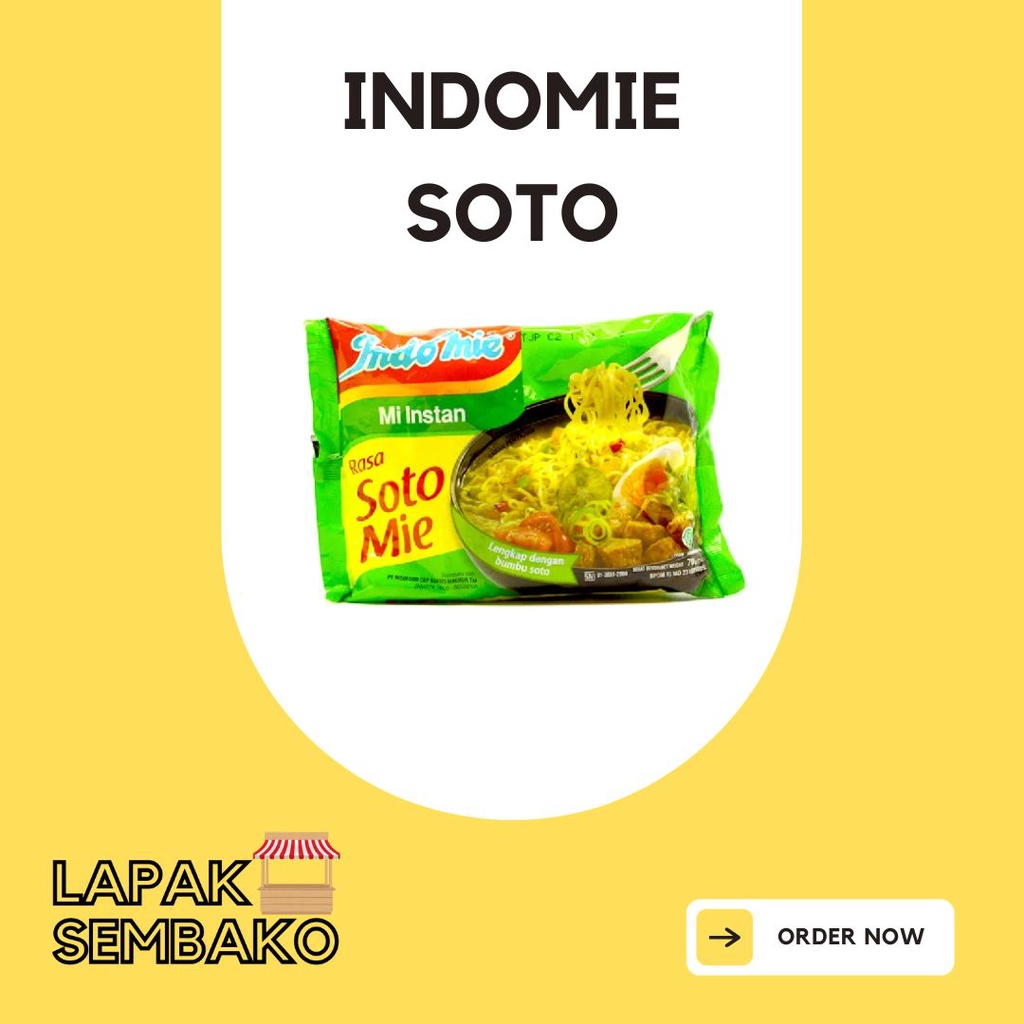 Jual MIE INSTAN Bahan Pokok Mie Goreng Soto Makanan Instan Mie Makanan