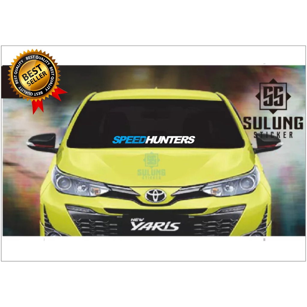 Jual Stiker Kaca Mobil Depan Speedhunter Cutting Sticker | Shopee Indonesia