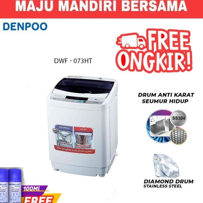 Jual Mesin Cuci Denpoo Tabung Dwf Ht Top Loading Kg Dwf Ht Shopee Indonesia