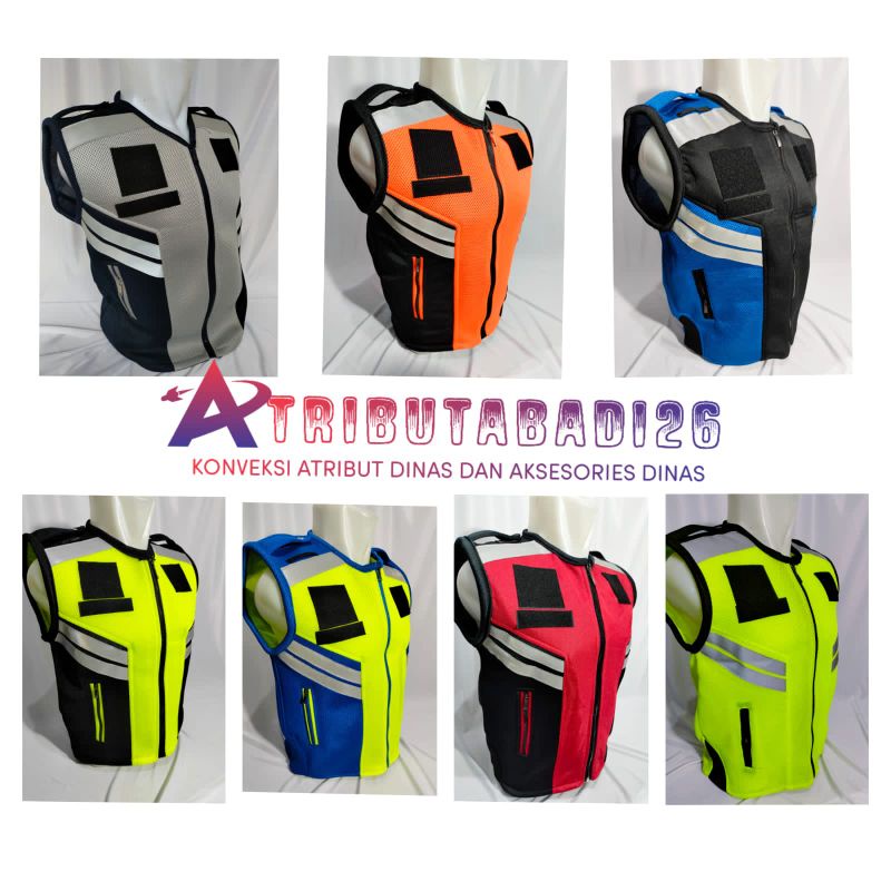Jual rompi polos jala tebal/rompi touring/rompi lapangan/rompi terbaru ...