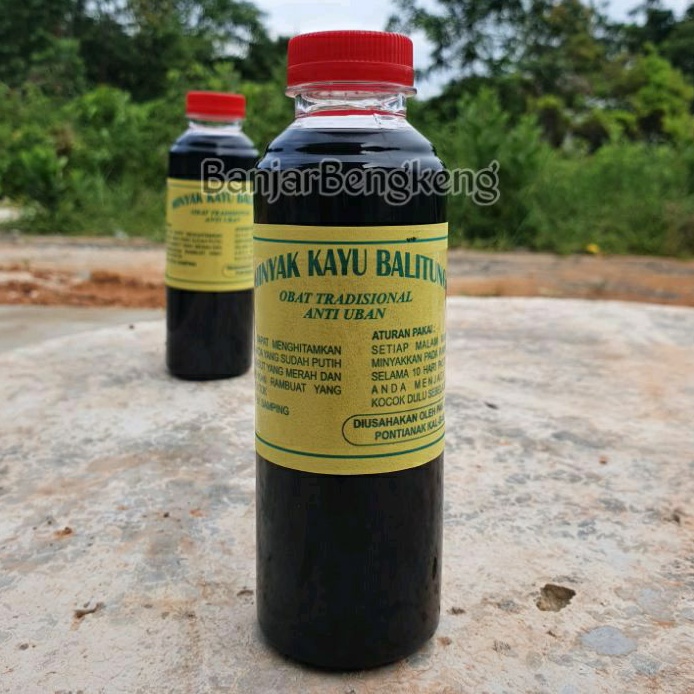 Jual Minyak Kayu Balitung Belitung Anti Uban Asli Botol Plastik Ml