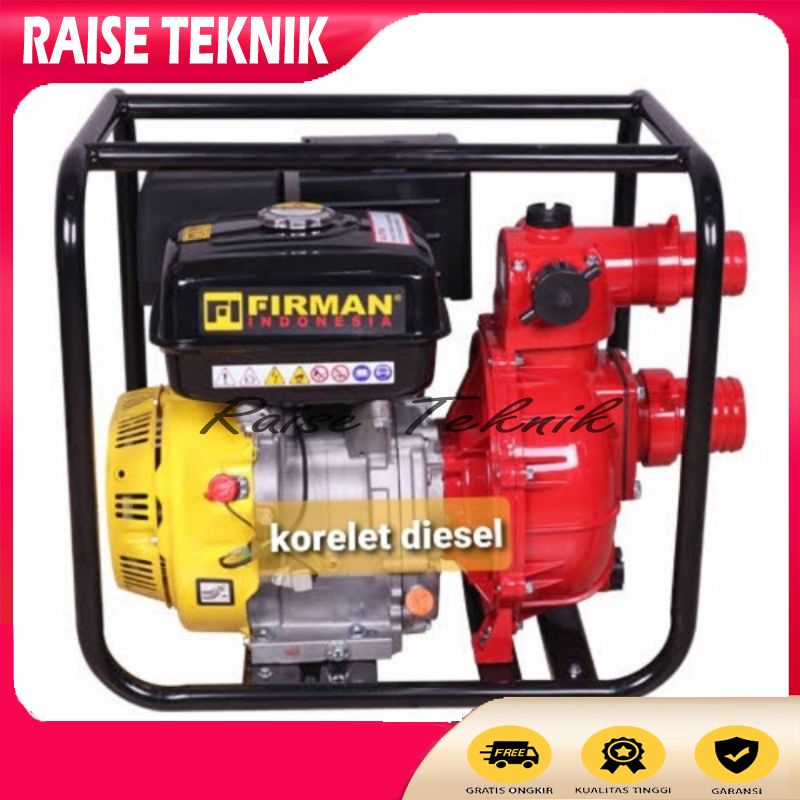 Jual POMPA PEMADAM KEBAKARAN 3 INCH FIRMAN FGP30F FIRE PUMP FGP30F ...