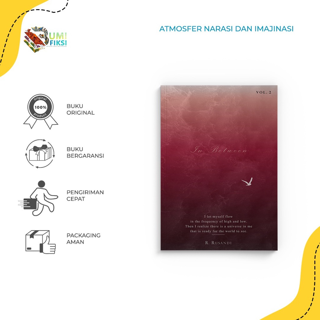 Jual Promo Jakarta Book Fair - Buku Novel In Between - Reza Rusandi ...
