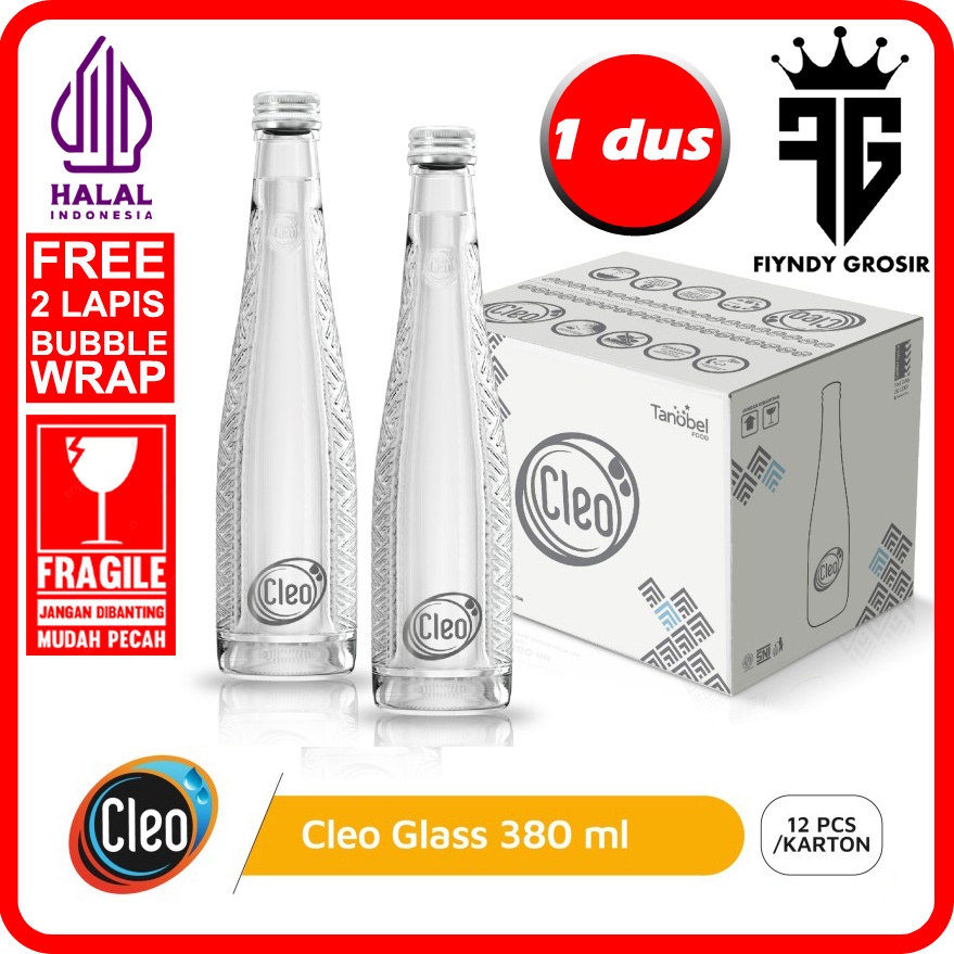 Jual Cleo Glass 330ml 1 Dus Isi 12 Botol Shopee Indonesia 1195