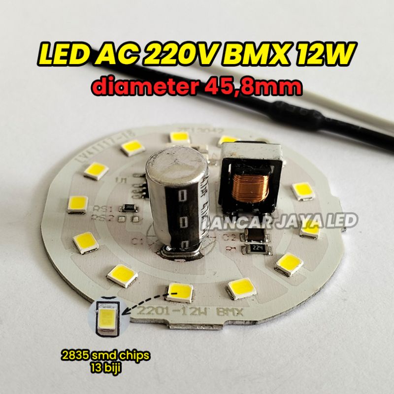 Jual PCB LED AC BMX 12W Sparepart Lampu LED | Shopee Indonesia