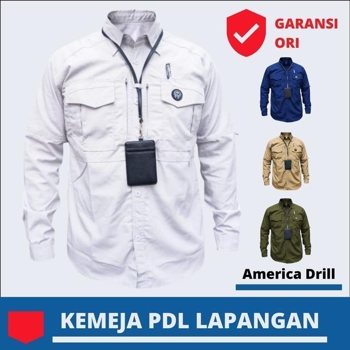 Jual Kemeja PDL Lapangan Tactical Lengan Panjang Baju Pdh Kerja Outdoor ...