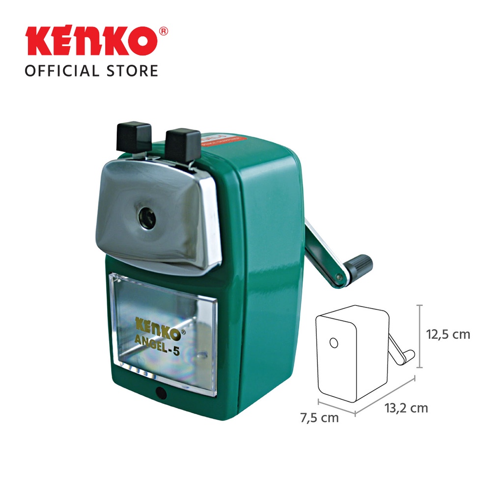 Jual Table Sharpener A-5 Rautan Pensil Peruncing Pensil Kenko ...