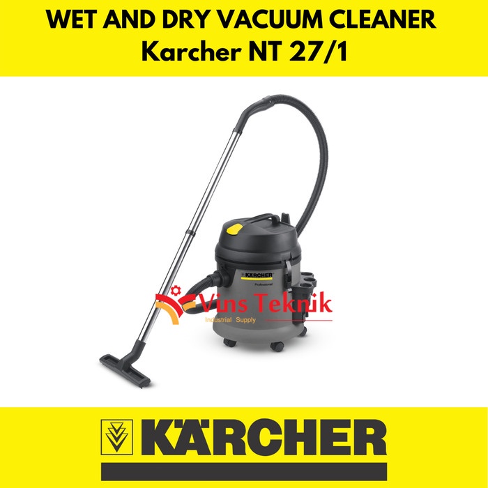 Jual KARCHER WET END DRY VACUUM CLEANER NT 27/1 Shopee Indonesia