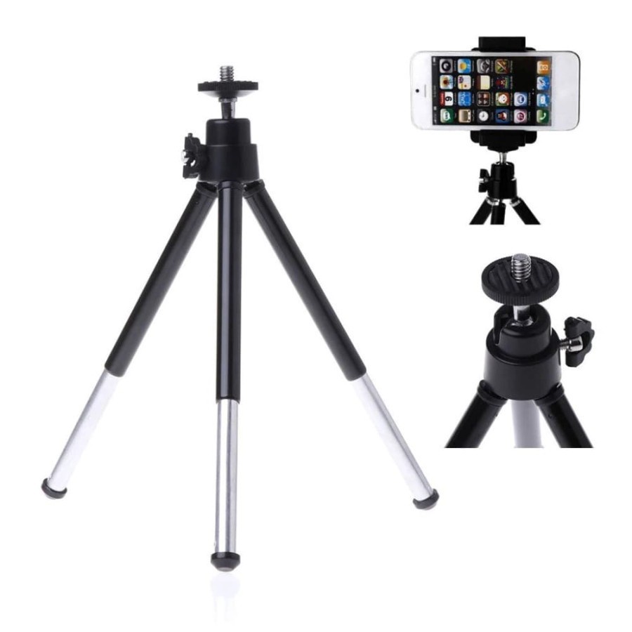 Jual Tripod Mini Simple / Tripod Mini / Tripod Free Holder | Shopee ...