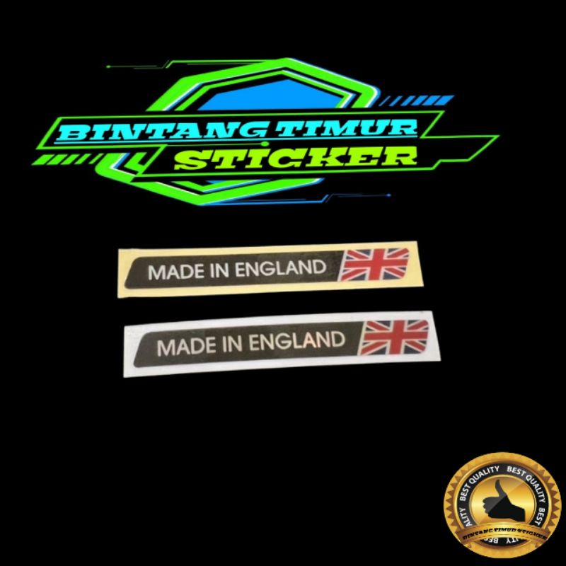 Jual STICKER MADE IN ENGLAND PRINTCUT | Shopee Indonesia