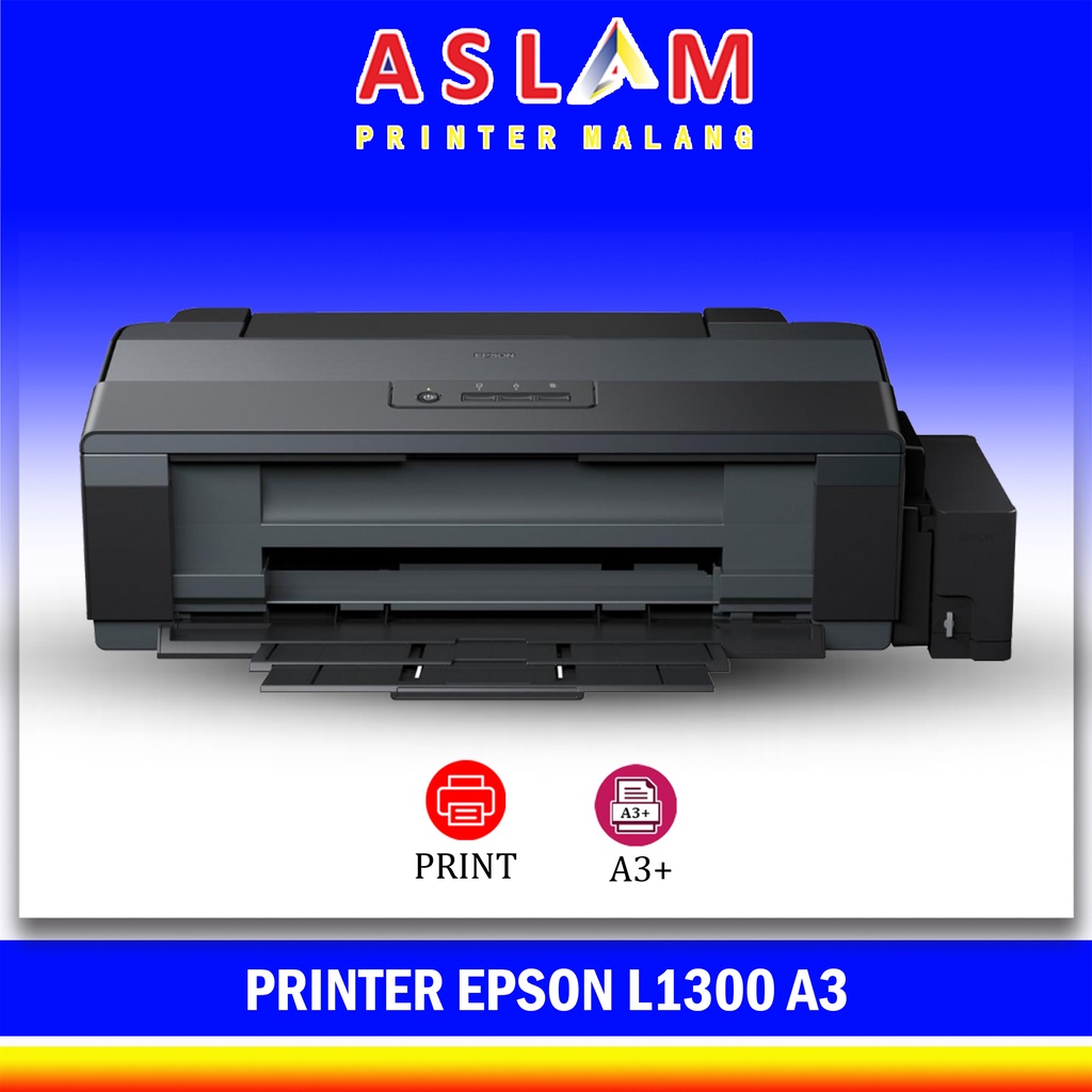 Jual Printer Epson L 1300 Printer A3 L1300 Garansi Resmi Epson Shopee Indonesia 3342