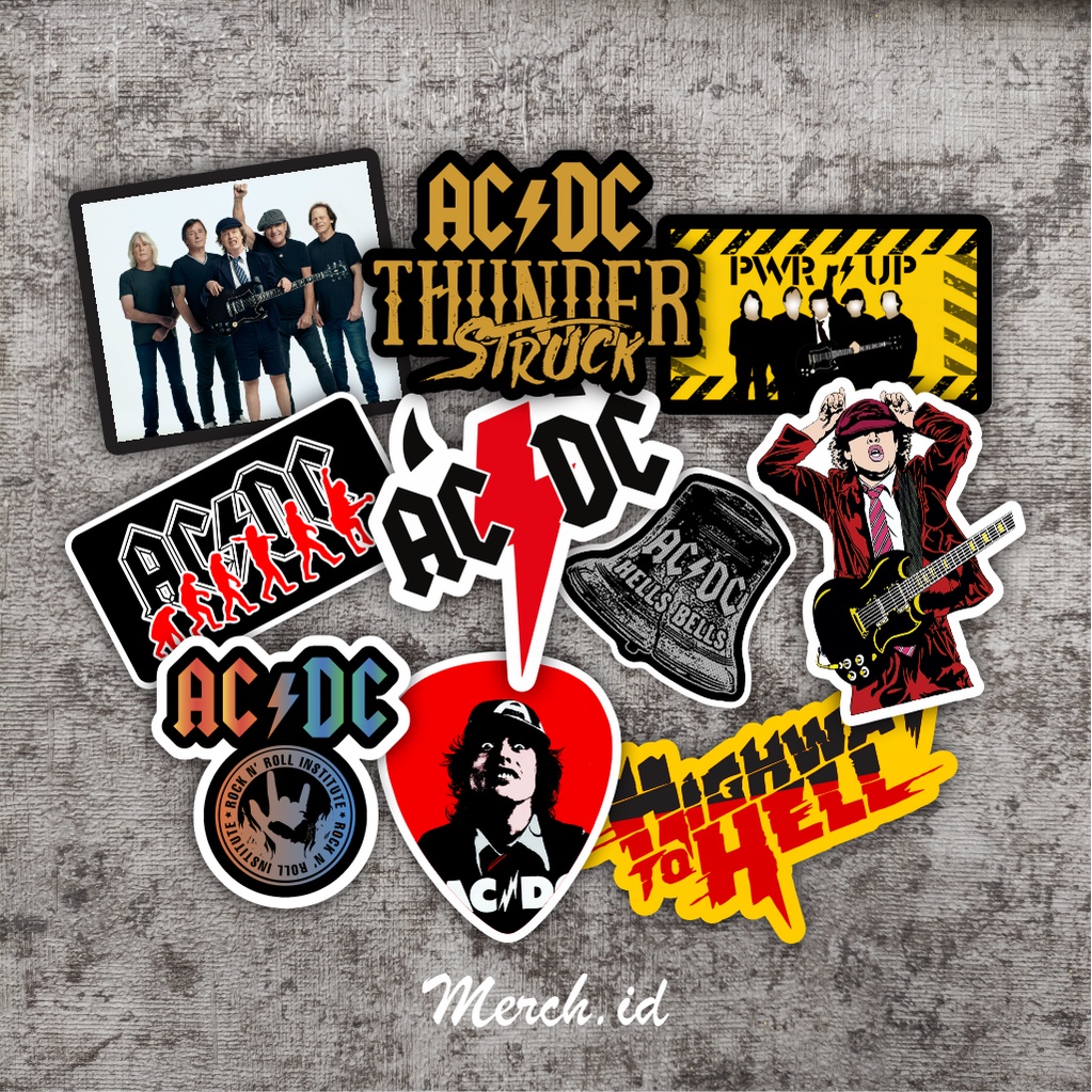 Jual STIKER BAND ACDC SET 2 | Shopee Indonesia