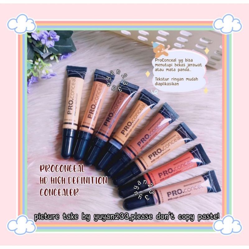 Jual PROMO!!!PRO CONCEAL HD HIGH DEFINITION CONCEALER | Shopee Indonesia