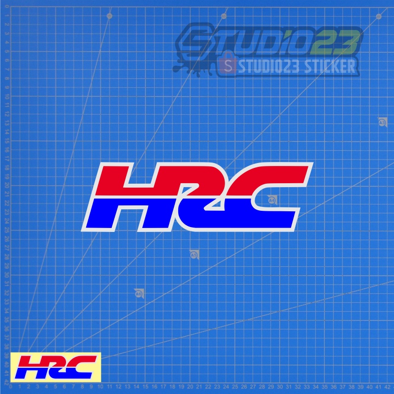 Jual Stiker HRC Honda Racing Cutting Sticker Hologram | Shopee Indonesia