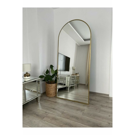 Jual CERMIN BADAN STANDING MIRROR FRAME BESI cermin aesthetic / cermin ...