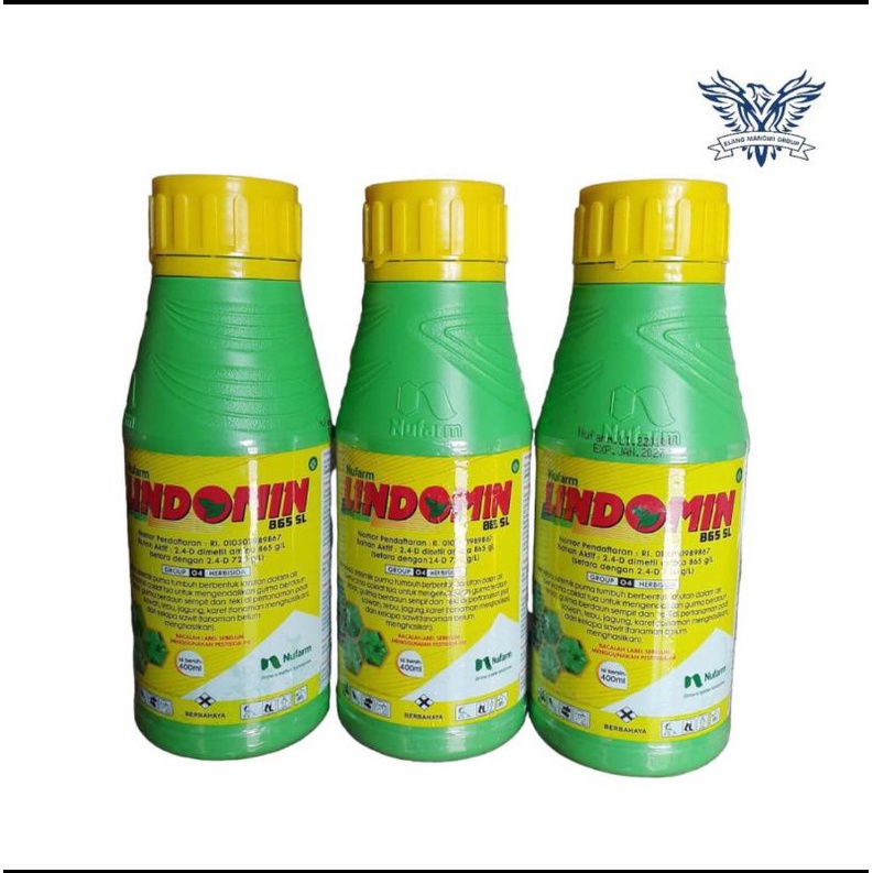Jual LINDOMIN 865 SL 400 ML HERBISIDA RUMPUT Sistemik Daun Lebar ...