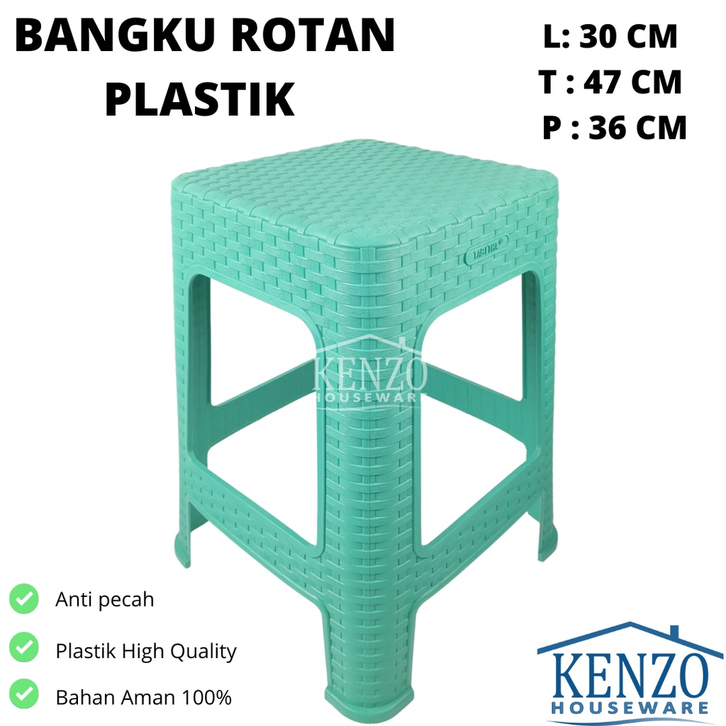 Jual Bangku Kursi Rotan Bakso Baso Plastik Bangku Rotan Tinggi Kargo