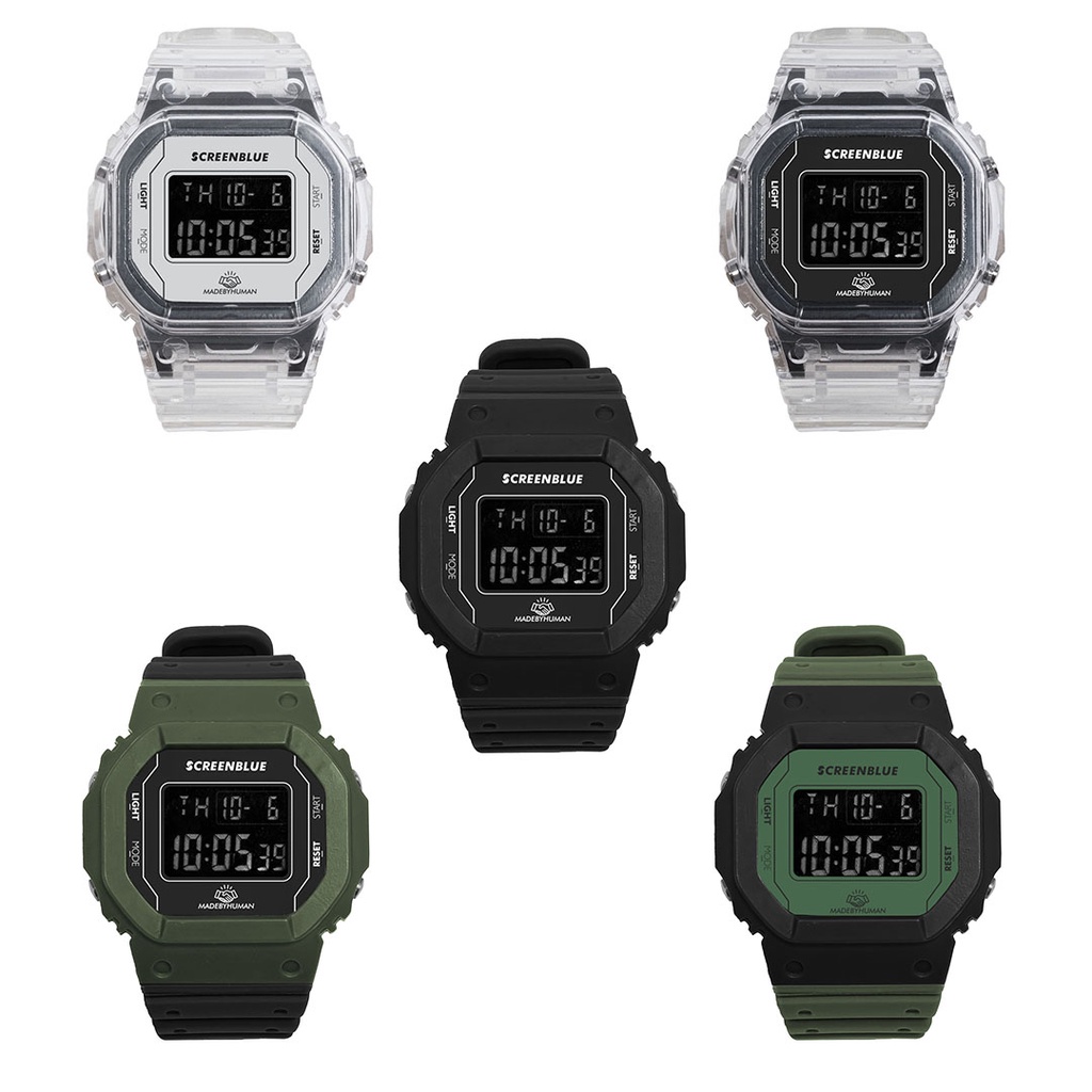 Jual DIGITAL WATCH COLLECTION'S | JAM TANGAN DIGITAL SCREENBLUE ...