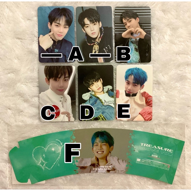 Treasure hyunsuk outlet full set first step chapter 1,2,3 w/ album and POB