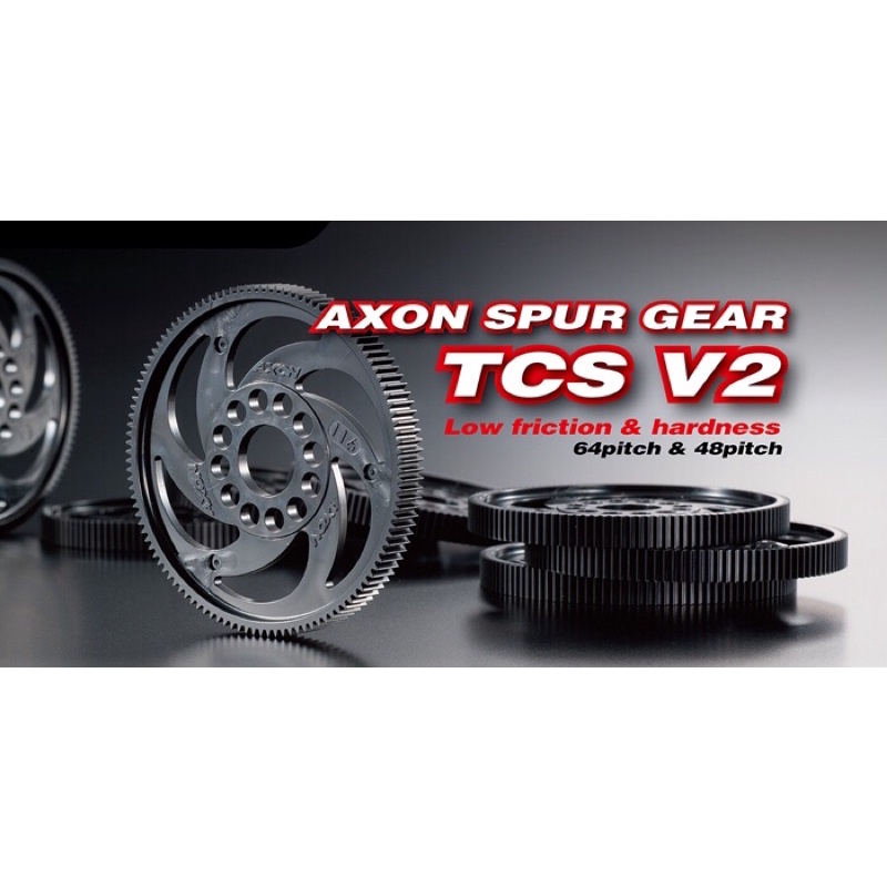 ホビーラジコン AXON SPUR GEAR TCS 64P 114T GS-T6-114 2zzhgl6 Axon TCS V2 64P Spur Gear (100T) [AXOGS-T6B-100] - AMain Hobbies