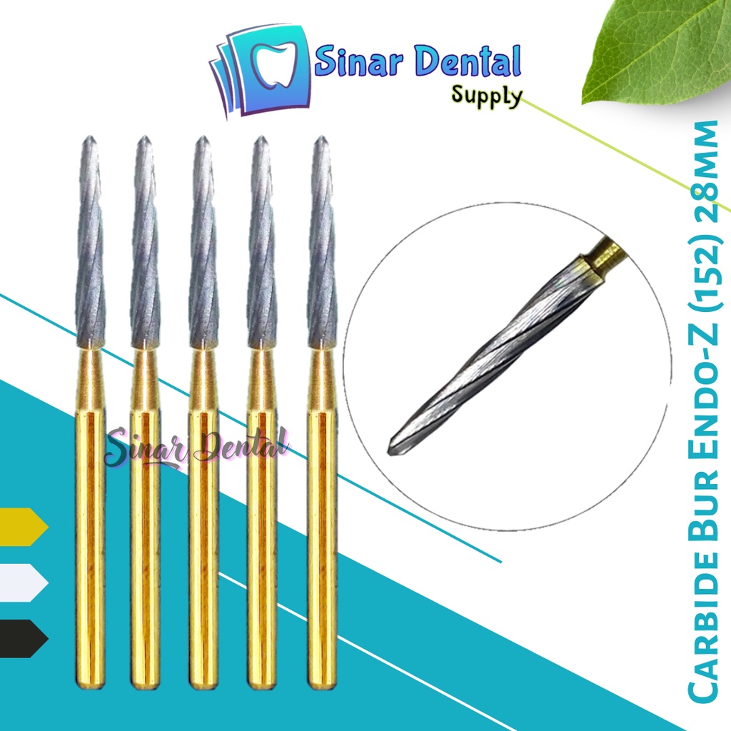 Jual Endo Z ZEKRYA BURS 28mm Carbide Burs Dental Z Bur | Shopee Indonesia