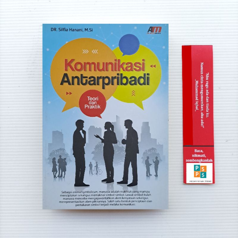 Jual BUKU ORIGINAL KOMUNIKASI ANTARPRIBADI DR. SILFIA HANANI KODE ARRUZ ...