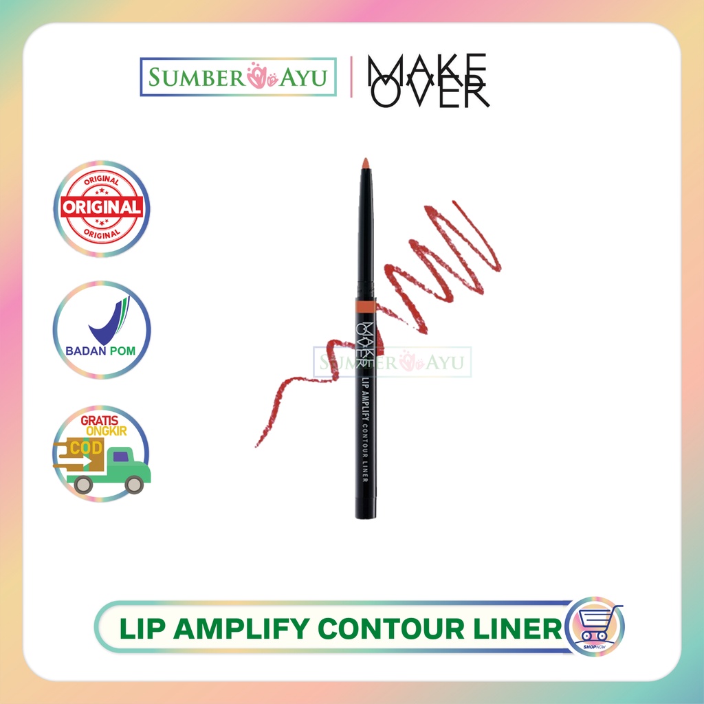 Make OVER Lip Amplify Contour Liner 01. Exposed