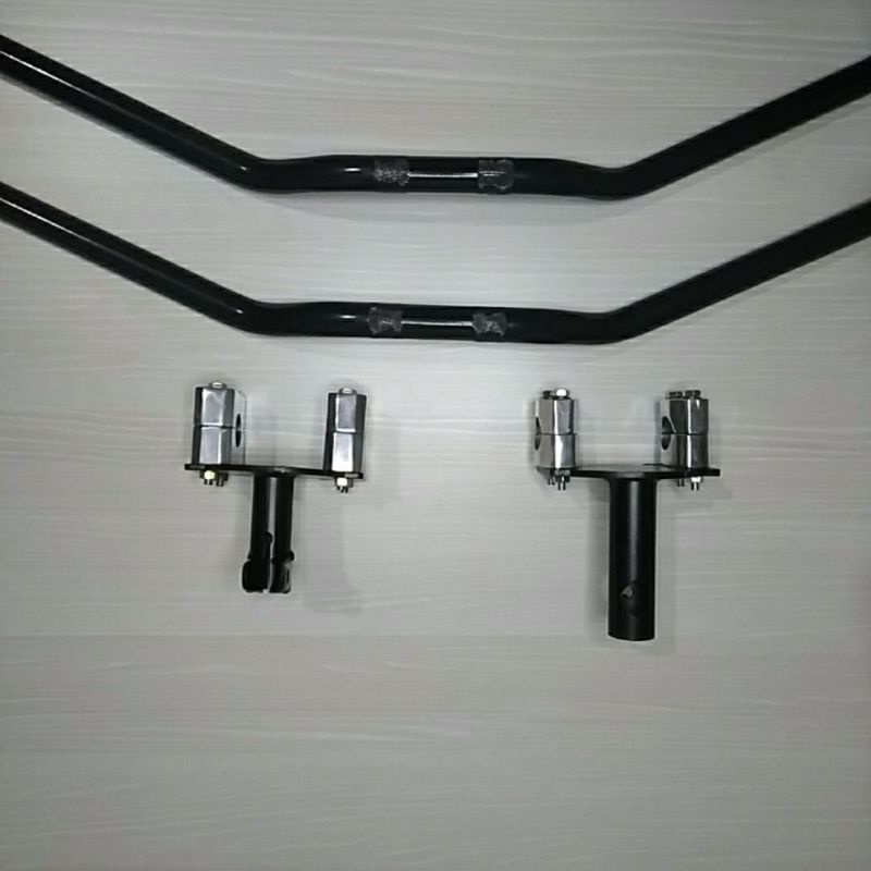 Jual Paket Setang Stang Stir Motor RZR Plus Dudukan Adaptor Universal ...