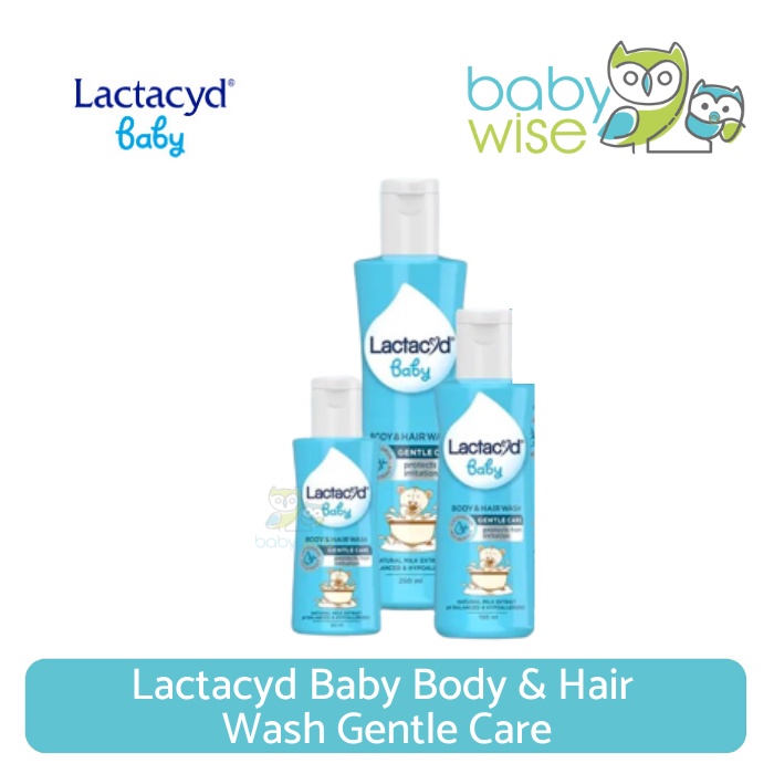 Jual Lactacyd Baby Body & Hair Wash Gentle Care Sabun dan Shampo Anak