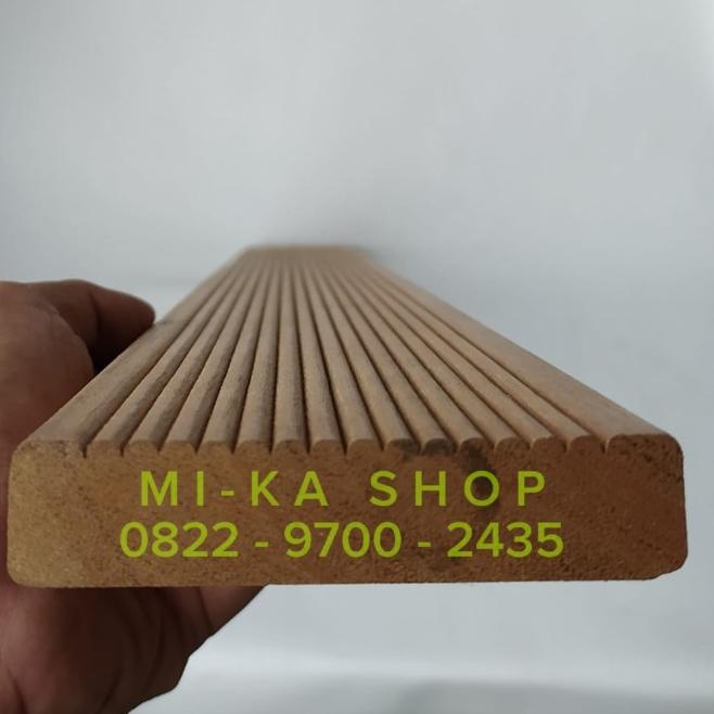 Jual Decking Kayu Bengkirai Panjang 120cm - Papan Bengkirei Kalimantan