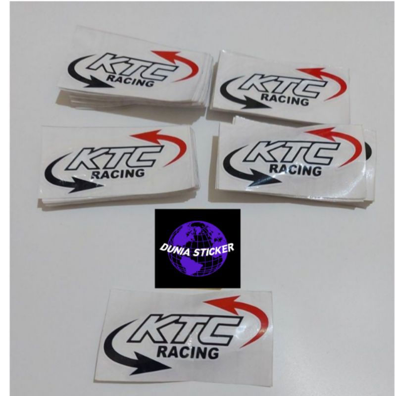 Jual Stiker Ktc Racing Sticker Cutting Stiker Viral Motor Murah Anti ...