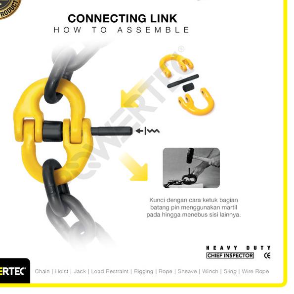 Jual Connecting Link / Hammerlock A-337 13 mm - 5 Ton - 1/2