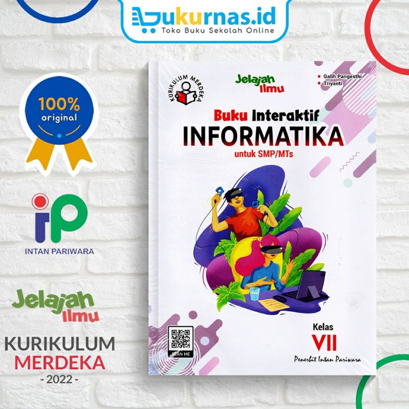 Jual BUKU INTERAKTIF INFORMATIKA KELAS VII,7 SMP KURIKULUM MERDEKA ...