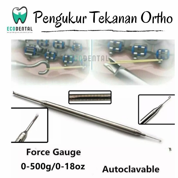 Jual Yy0785 Dental Force Gauge Orthodontic Pengukur Tekanan Ortho