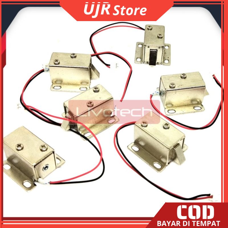 Jual Solenoid Door Lock Ly Dc V Kunci Pintu Electric Ly Selenoid