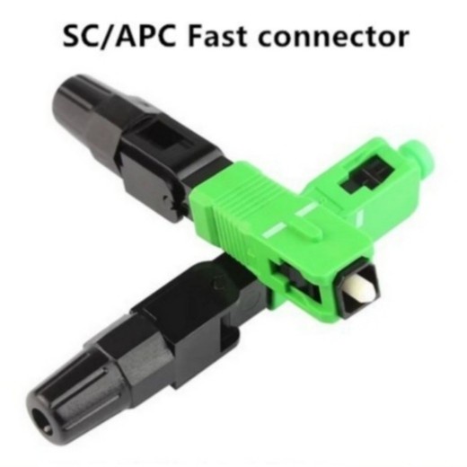 Jual Fiber Optic Fast Connector SC/APC Konektor Fiber Optik Buaya FTTH ...