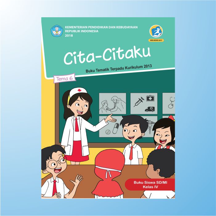 Jual Buku Pelajaran Paket Tematik Kelas 4 SD Tema 1 2 3 4 5 Semester 1 ...