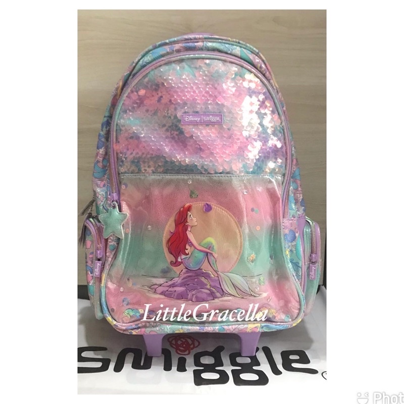 Jual Smiggle trolley backpack minecraft/harpot/hey/fiesta/soccer